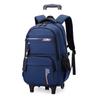 Mochila de Peixe Natural para Crianças da 3ª à 6ª Série Carrinho de Estudante da Escola Primária Mochila de Grande Capacidade para Estudantes do Ensino Médio