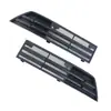 Adecuado para 24 Modelos de Redes a Prueba de Insectos Delanteras y Traseras para Trumpchi E8, Piezas de Decoración Exterior para Automóvil, Modificación de Fibra de Carbono Negra