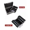 Caja de Herramientas de Belleza y Reparación Mueble Multifuncional con Cerradura Aleación de Aluminio Portátil Caja de Almacenamiento Segura Tamaño Grande Multicapa