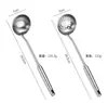 Acero Inoxidable 304 Cuchara para Fondue Mango Largo Espumadera Juego de Cucharas para Sopa para Cocina Casera, Diseño Integrado Engrosado