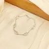 Celebridade da Internet Popular Pulseira Nariz de Porco Feminina Luxo Leve Alto Padrão Refinada Pulseira Simples Versátil Estilo Frio Tendência Joia de Mão