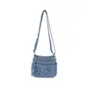 Bolsa Grande de Brim Leve Estilo Retrô 2026 Outono Novo Estilo Tendência Bolsa Feminina Casual Ombro Transversal Pequena Quadrada
