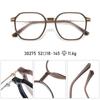 Gafas ópticas con montura TR estilo europeo y americano para fotografía de moda, gafas pequeñas y sencillas, gafas de moda anti-luz azul sin graduación.