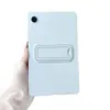 Capa protetora com suporte modelo de comércio exterior, amigável à pele, adequada para Samsung Tab A11+ 2025 de cor sólida, anti-queda para Tab S7+/S8+