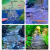 Casa de Camarones de Cristal Acrílico Nido de Camarones Nido de Cría Casa de Camarones Tanque de Ocultación de 3 Tubos 6 Tubos Tanque de Peces de Vidrio Peces Pequeños
