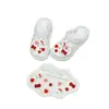 Accesorios DIY para Zapatos Crocs, Dijes de Zapato de Peluche Gato Kt Hello Kitty, Decoraciones de Zapato de Gato Amarillo, Dijes de Zapato de Venta Caliente Transfronteriza