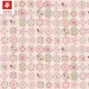 Tecido 100% Algodão Estampado Digitalmente, Estilo Fresco para Vestidos de Mulheres e Crianças, Bolsas, Tecido para Artesanato DIY, Atacado em Estoque