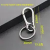 Accesorio de Llavero de Coche de Aleación de Zinc de Gama Alta, Resistente al Desgaste, Ultra Versátil para Hombres, Gancho Creativo para Llaveros