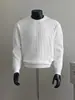 Suéter de tricô preto com listras verticais Cleanfit, estilo masculino, estética old money, casual, gola pequena, corte reto, adequado como camada base