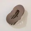 Presilha de Cabelo de Alta Qualidade em Formato de Coração Transfronteiriça, Presilha Popular da Amazon para Penteados Updo, Acessório de Cabelo Presilha Jacaré para Meio Preso
