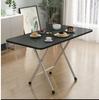 Mesa de Jantar Mesa Dobrável Apartamento Pequeno Econômica Mesa de Jantar Mesa Pequena Simples Dormitório Cozinha Quarto de Aluguel Conveniente