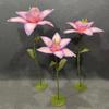 Adereços de casamento flor de guia de estrada flor de fada da água acabada decoração de palco de casamento flor de guia de estrada flor decorativa para vitrine de fotografia
