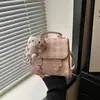 Mochila Pequeña para Mujer Sencilla y Elegante 2026 Nueva de Moda Casual para Viajes Bolso de Mano y Bolso de Hombro Cuadrado Pequeño