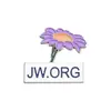Broche distintivo exquisito color dopamina forma de flor sentido avanzado nicho divertido todo partido pin para ropa sombrero