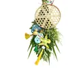 Flor Compañera para el Festival del Bote del Dragón: Kit de Materiales para Ramo de Flores Hecho a Mano DIY, Decoración Colgante de Ajenjo, Bolsita, Bolsa de Incienso, Decoración Colgante para Puerta