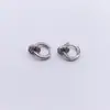 Brincos de Ponto de Diamante para Mulheres 2025 Novos Brincos Empilhados Super Brilhantes Brincos de Design Exclusivo Brincos Simples Versáteis