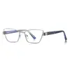 Gafas Anti-Luz Azul Transfronterizas 3170 Estilo Literario Metal Marco Pequeño Modernas Unisex Lisas Fuente de Fábrica