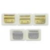 Cuchilla cortapelos cabeza de cortapelos eléctrica acero inoxidable cuchilla móvil cuchilla fija rodaja de metal accesorios Dorado Plateado Transfronterizo