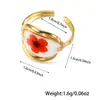 Joias da nova tendência Europa e Estados Unidos série Yongshenghua anel de aço inoxidável design de nicho feminino anel aberto atacado