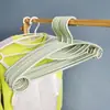 Percha para colgar ropa para el hogar antideslizante sin marcas para secar ropa anti ángulo de hombro protege el cuello estante para colgar uso dormitorio de estudiantes percha para ropa