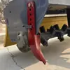 Novo Arado Lateral de Enxada Rotativa Universal Fivela Esquerda e Direita Borda de Arado Borda de Fechamento de Aço Manganês Espessado Ampliada Resistente ao Desgaste