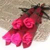 Flor Rosa de Sabão Única Presente de Dia dos Namorados Atividade Flor de Sabão Dia do Professor Buquê de Cravos Venda por Atacado para Professores