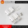 Armário Porta Dupla Plástico Retrorrefletor Móveis Porta Abridor Puxador sem Pulsadores de Contas Magnéticas Acessórios de Hardware