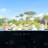 Novos Enfeites de Carro para Meninas 2025, Bichon Frisé Fofo e Adorável Enfeites de Descompressão para Console Central de Carro Pequenos Enfeites