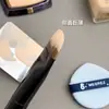 Pincel Plano Redondo para Base A25, Pincel para Base em Formato de Língua de Maquiador Que Não Absorve Muito Produto, Pincel de Maquiagem, Pincel para Base em Formato de Língua