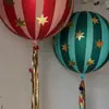 22inch Striped Star Aluminum Film 4D Balloon Party School Shopping Mall Prom Ktv Celebration Decoration Props