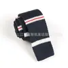 Corbata Plana Popular Japonesa y Coreana Corbata de Punto para Hombre Corbata Casual para Foto de Performance Corbata de Boda