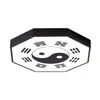 Lámpara de techo de chismes congénita cinco elementos sala de artes marciales medicina tradicional china led lámpara de sala de estar estudio feng shui tienda ceremonia del té lámpara Zen china