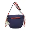 Bolsa de Pano com Cordão da Moda, Bolsa Transversal Simples Versátil da Moda para Mulheres, Bolsa de Ombro Leve para o Dia a Dia
