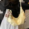Bolsas de Mujer Transfronterizas 2026 Nuevo Estilo Bolso Cruzado de un Solo Hombro Bolso de Axila Estilo Coreano para Influencer Femenina Bolso Tipo Dumpling de Moda Tendencia