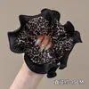 Nuevo Estilo de Gama Alta Cuatro Capas Oversized Plisado Estilo Perezoso Coleta Baja Goma para el Cabello Scrunchie Accesorio para el Cabello