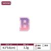 Bordado Cepillo de Dientes Animal Bordado a Computadora Etiqueta Accesorios Decoración de Ropa Parche Parche Degradado Bordado de Letras Inglesas