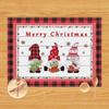 Manteles Individuales Navideños Transfronterizos, Exportación a Amazon, Decoración de Mesa para Restaurante, Anti-Manchas, Aislantes Térmicos, Manteles Individuales Estilo Occidental, Ambiente Navideño