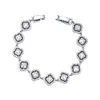 Conjunto de Joias Luxo Leve Zircônia Diamantada Completa Pulseira Brincos Colar Banhados a Ouro 18K Toque de Alto Padrão Não Desbota Versátil Joias para Mãos