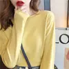 Nuevo Estilo Suéter de Punto para Mujer de Principios de Otoño, Tejido Fino de Otoño e Invierno, Top de Otoño de Alta Gama y Elegante, Negro