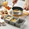 Lonchera de Silicona Compartimentada de Venta Caliente Transfronteriza, Caja para Congelador de Alimentos, Caja de Almacenamiento, Lonchera Fresca con Tapa, Molde para Almacenamiento de Alimentos
