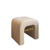 Taburete de Maquillaje Estilo Crema Blanca para Tocador de Niña Silla de Maquillaje Moderna Simple 2024 Nuevo Taburete de Tocador Madera