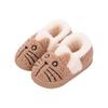 Zapatillas de invierno para niños, zapatos de algodón con diseño de explosión transfronteriza, para niños y niñas, para el hogar, con bolsa de felpa, para el interior.