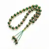 Pulsera de cuentas de oración de Arabia Saudita de 12*14 mm, pulsera con baño de estrellas y luna, pulsera de cuentas Zan, pulsera de Oriente Medio, accesorio para la mano