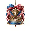 Cruz Regalo del 250 Aniversario de la Independencia de Estados Unidos Decoraciones del 4 de Julio