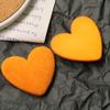 Retro estilo de Hong Kong reunindo pelúcia Big Peach coração diy acessórios acrílicos brincos hairpin material de caso de telefone móvel atacado