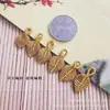 Accesorios para Joyería DIY Hoja de Oro Materiales de Tejido Hecho a Mano Cuerda para Pulsera Decorativa Cuerda para Collar Bolsas Cuerda para Colgar Anillo de Tirar Cuerda