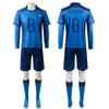 Verano 2025 Nuevo Prisión Azul Mismo Estilo Ropa Cos para Hombres y Mujeres Juego de Roles Ropa de Entrenamiento de Baloncesto Ropa de Comercio Exterior