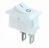 Interruptor Balancín Mini Kcd11 10*15 Tres Posiciones con Luz LED para Uso Doméstico Xincheng Certificado Ce
