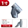 Fixador de tubo de aço galvanizado prateleira de galpão conexão sem solda de 1 polegada conector de tubo redondo conector de tubo de aço 32