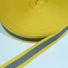 Tiras Refletivas Luminosas, Fita de Advertência para Vestuário de Higienização, Fita Refletiva de Poliéster Colorida, Fita para Acessórios de Vestuário DIY Feitos à Mão